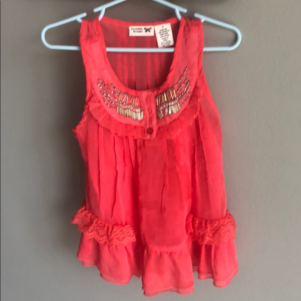 Scooter Brown top